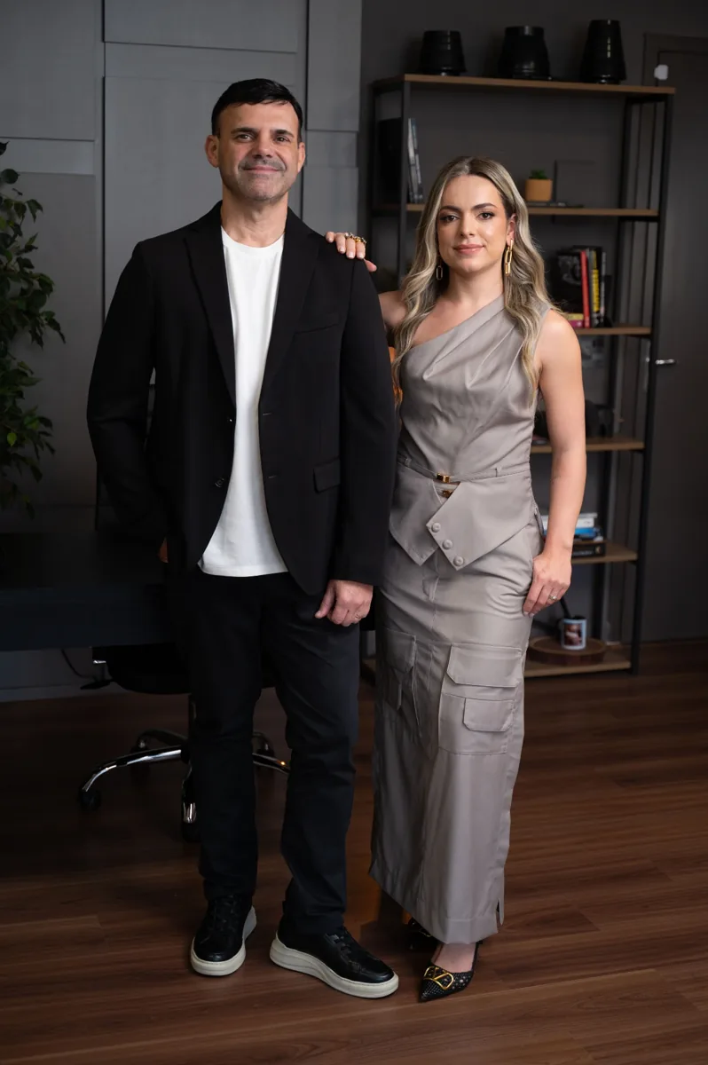 Marcelo e Alessandra — sócios fundadores da DRYENGE