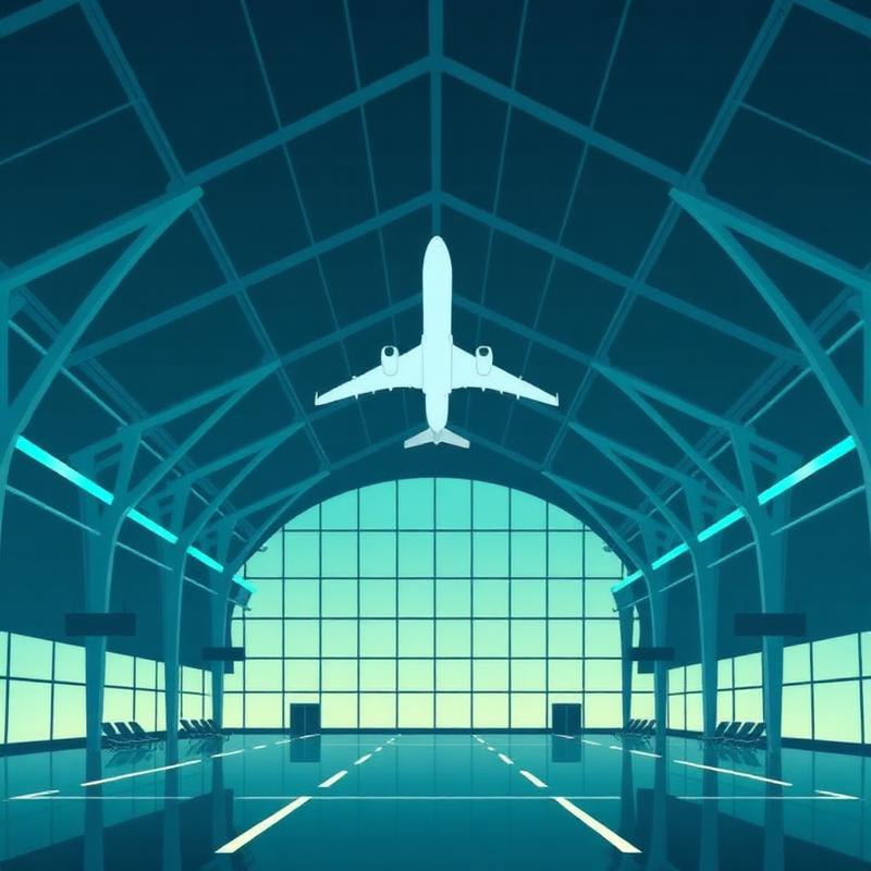Obra aeroportuária — GRU.